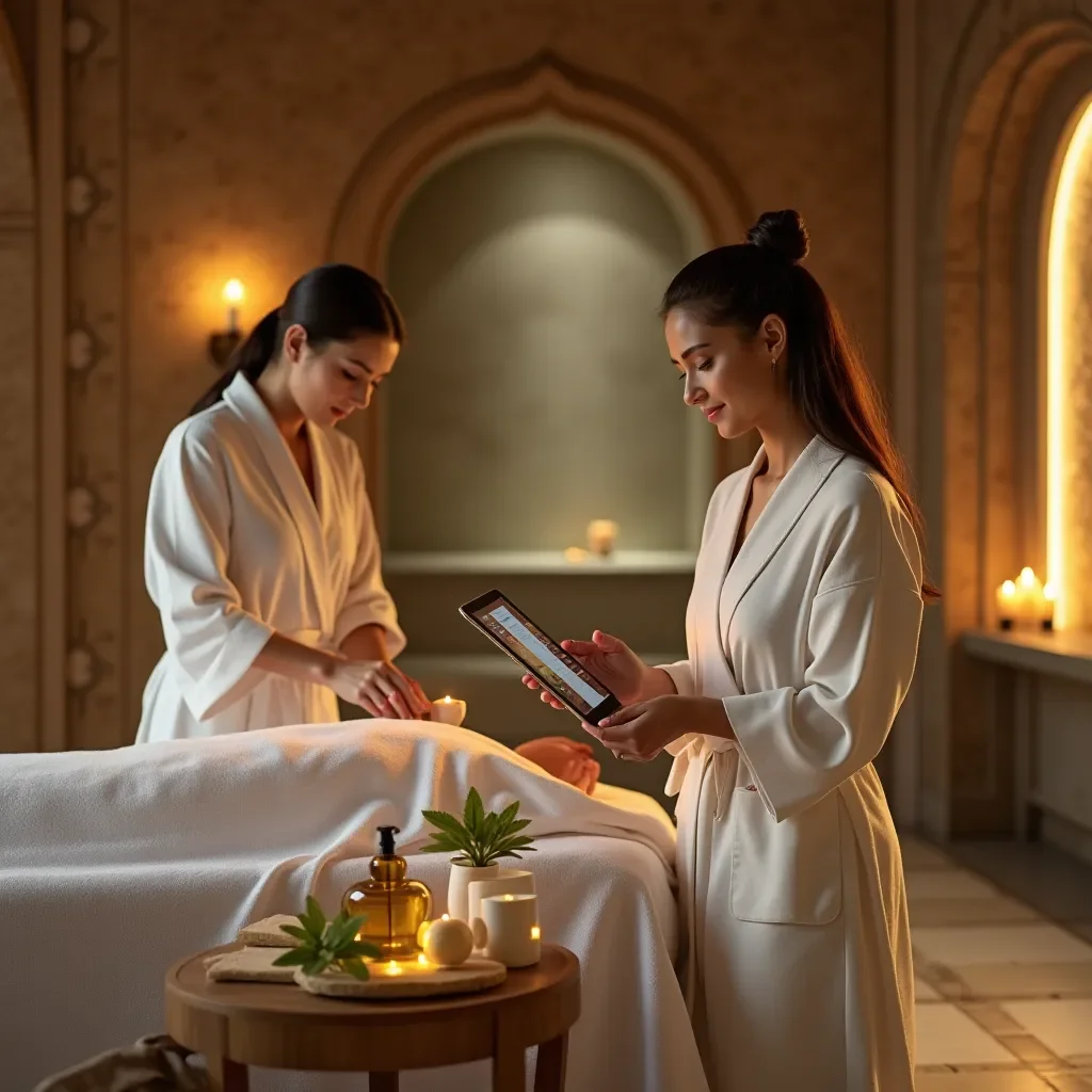 Modern office environment